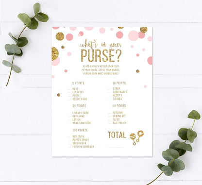 Andaz Press Blush Pink Gold Glitter Girl Baby Shower, Printable Table Tent Place Cards, 20-Pack, Seat Placement Cards Blank Place Cards For Table Settings Name Cards for Wedding, Graduation Food Cards - Colors A