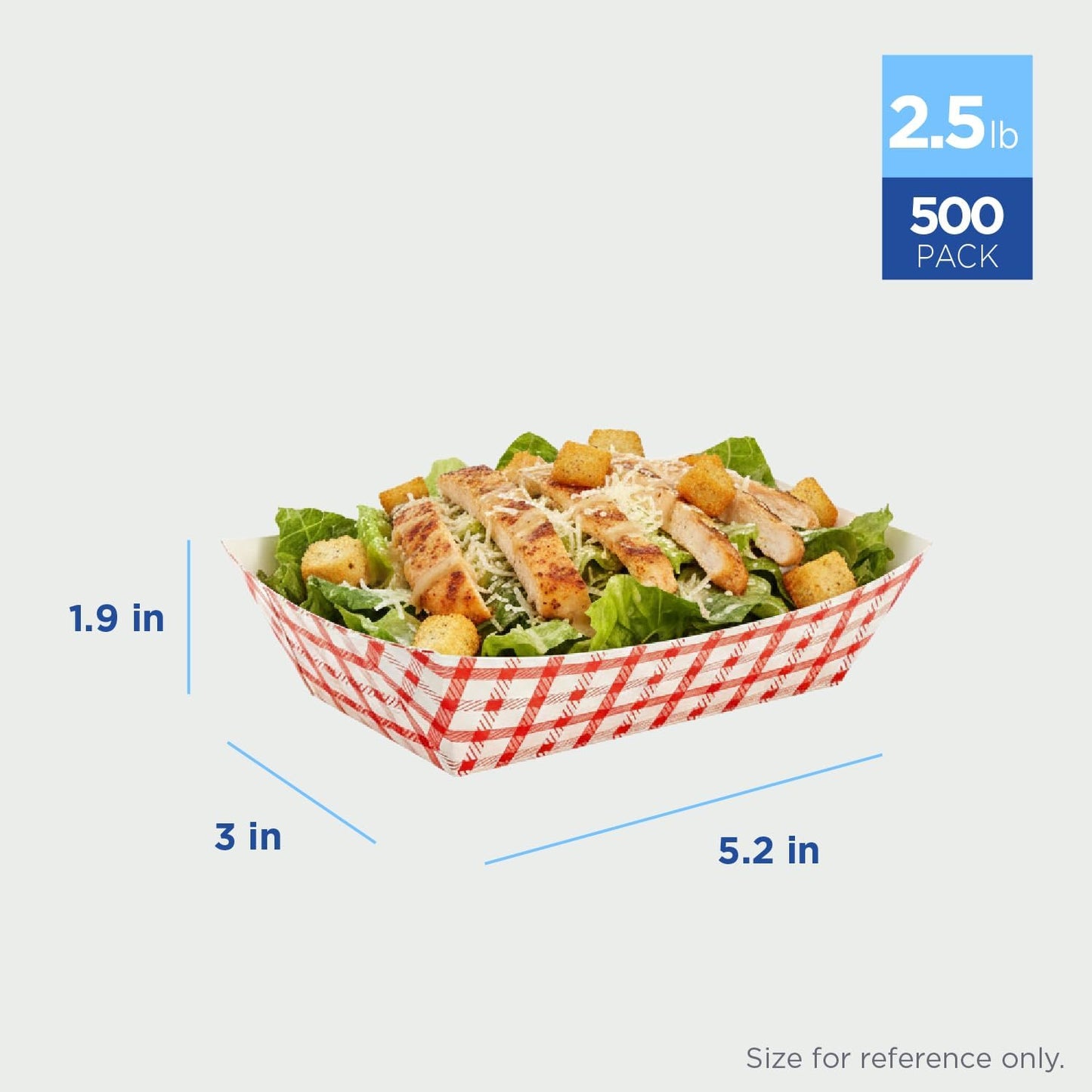 Karat Paper Food Trays Disposable [2 LB - 1,000 ct] Sturdy Food Boats, Leak Resistant | Ideal for Snacks, Nachos and Finger Foods
