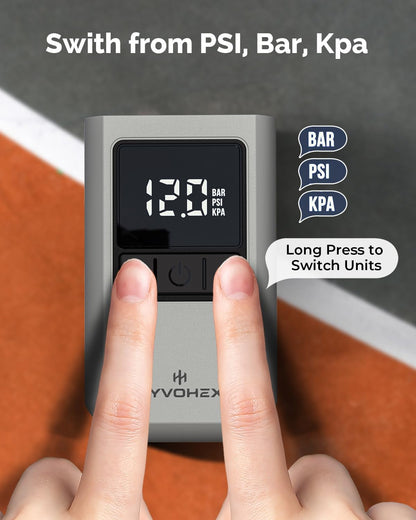 Ball Pump for Sports Balls, Portable Electric Basketball Pump Ultra Fast Inflation, with Digital LED Display Air Pump for Balls, Preset Pressure with Ball Needle for Soccer, Volleyball