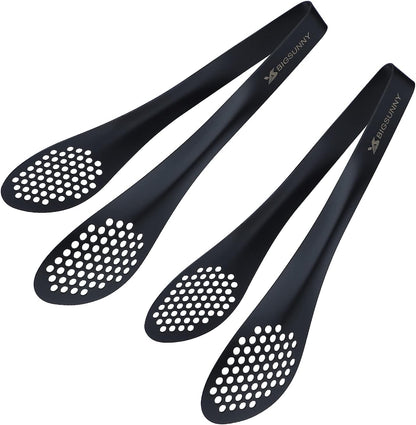 MSY BIGSUNNY 9 inch Buffet Tongs, Set of 2 Stainless Steel Food Serving Tongs