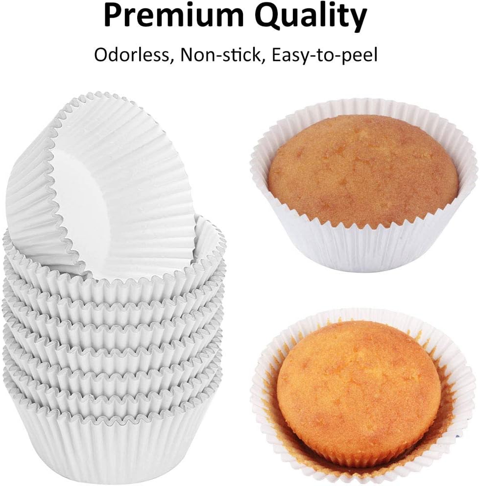 Caperci Standard Cupcake Liners Gold Foil Muffin Baking Cups 150-Pack - Premium Greaseproof & Sturdy Cupcake Papers