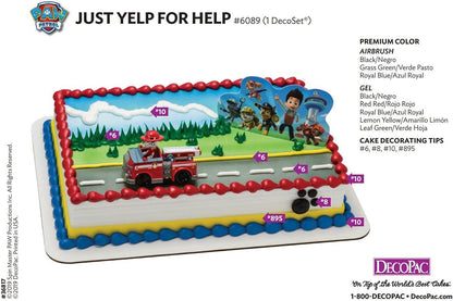 DecoPac Paw Patrol Reporting For Duty Rings, Cupcake Decorations Featuring Chase, Marshall, Skye, And Rubble - 24 Pack