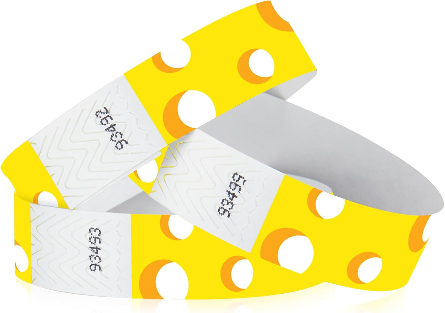 500 WristCo Swimming Pool Tyvek Wristbands for Events – Security Cuts & Tamper-Proof Design to Prevent Reuse – Premium-Grade Bracelets for Hospital & Medical ID, Party & VIP Identification