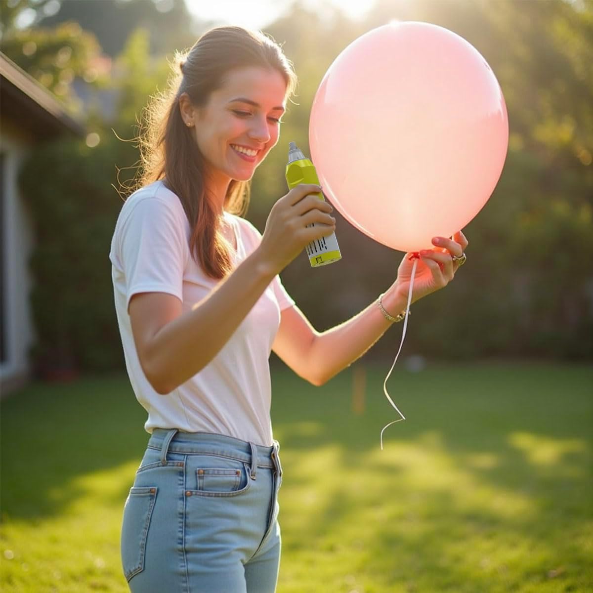 Ultra-Portable Balloon Pump – Cordless, USB Rechargeable & Handheld Electric Air Inflator for Outdoor Parties, Arches, Travel & Events