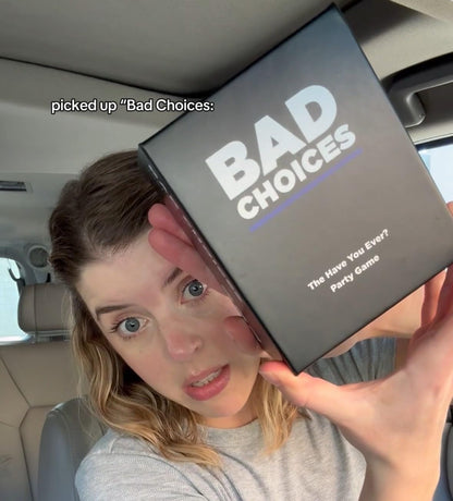 BAD CHOICES Party Game + After Dark Set – Hilarious Adult Card Game for Friends & Game Night | Funny Conversation & Icebreaker Board Game for Parties, Pregames, Social Gatherings & Fun Gift Ideas
