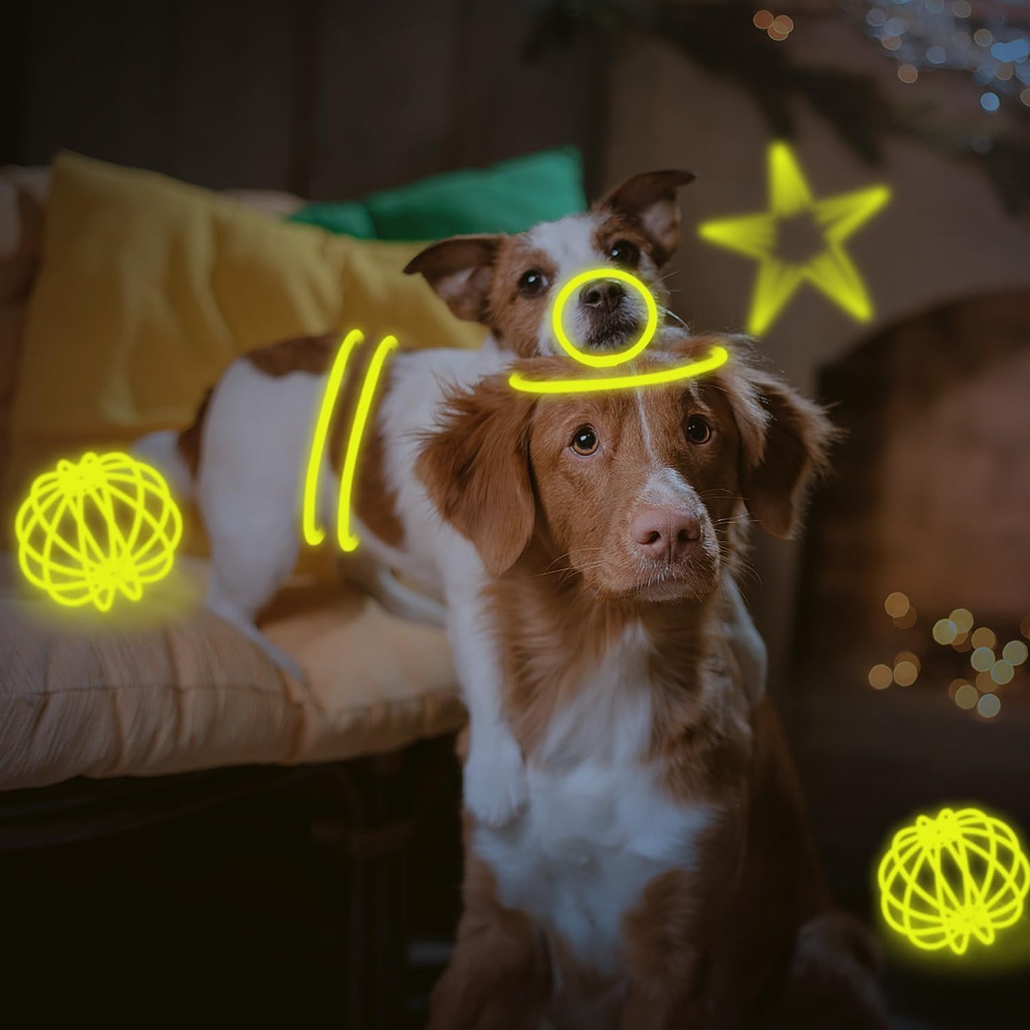 500 PCS White Glow Stick Bracelets Necklaces 8" Glowsticks with Connectors Bulk Glow in The Dark Party Supplies Light Up Neon Party Favor for Christmas NewYear Valentine’s Day Wedding
