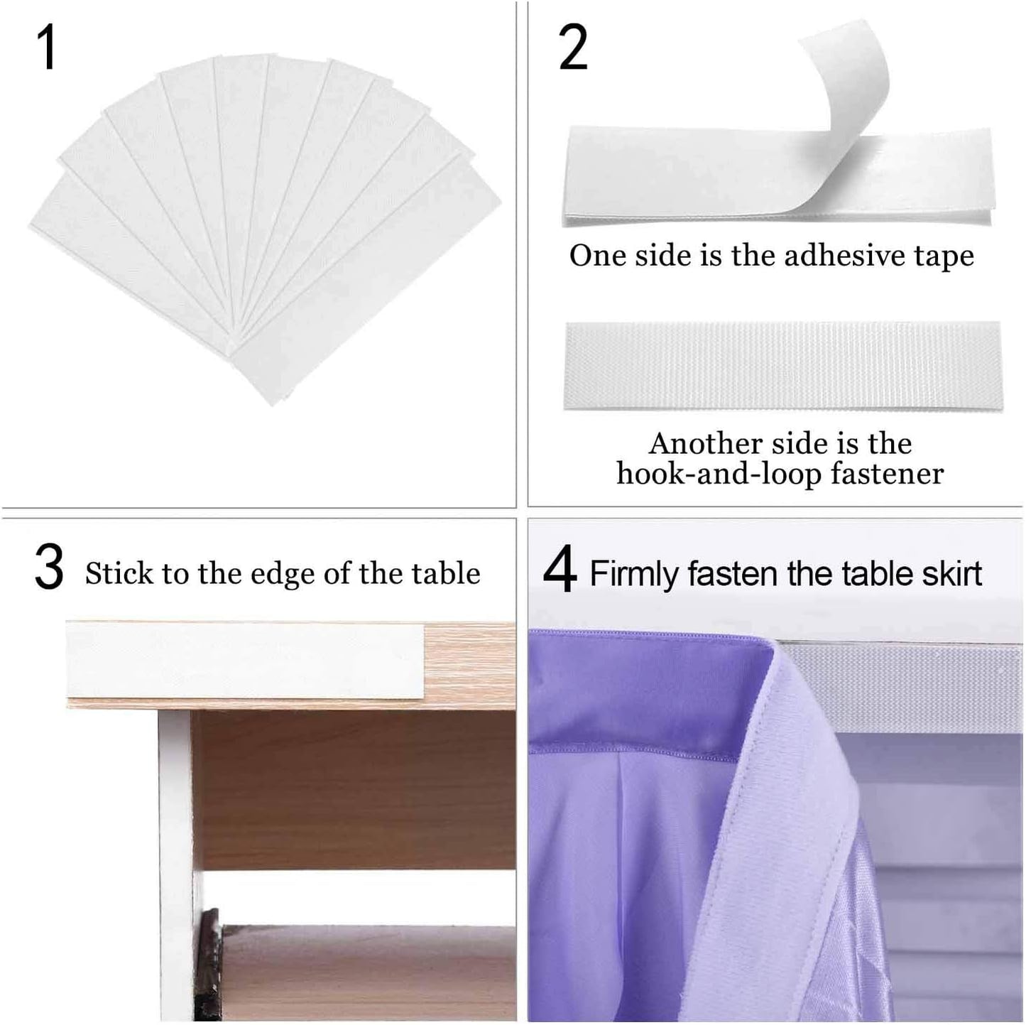 leegleri 6FT Tulle Ruffle Curly Willow Table Skirt for Rectangle or Round Tables, Under The Sea Ocean Blue Baby Shark Themed Tutu Table Skirt for Baby Shower, Birthday Party
