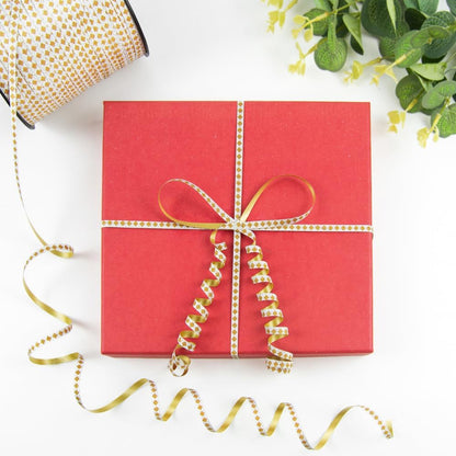 KMER LIFE Premium Red Curling Ribbon, 1/5" Wide x 500 Yards Christmas Curling Ribbons for Gift Wrapping, Party Decoration, Balloon String, Ribbons for Florist Flower (1 Roll)