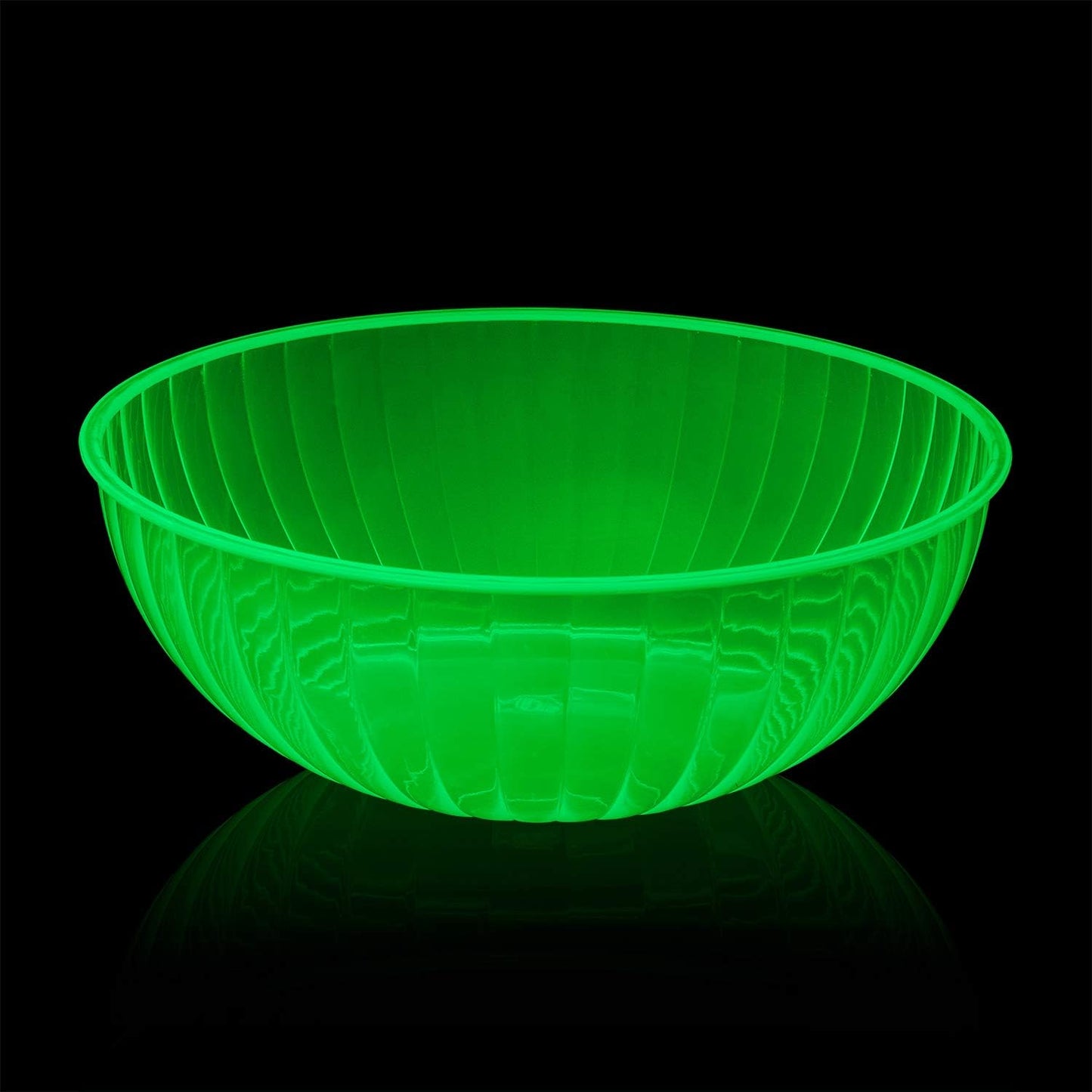 Party Essentials Hard Plastic 192-Ounce Serving Bowl, Neon Pink