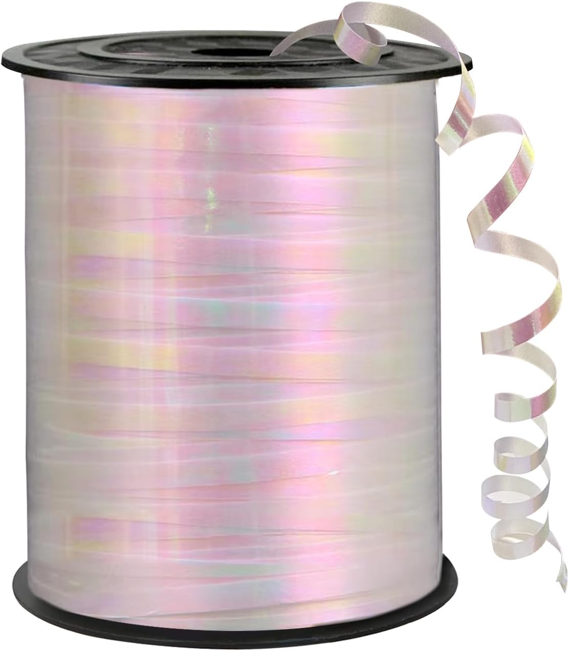 Rainbow Curling Ribbon, 500 Yard Metallic Shiny Curling Ribbon, 1/5" for Presents, Balloons, Parties & Festivals