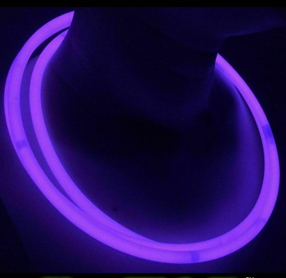 Glow Sticks Bulk Wholesale Necklaces, 100 22" Glow Necklaces, Glow 8-12 Hr, Connector Pre-attached (handy), Bright Colors, Glow-in-the-dark Party Supplies.