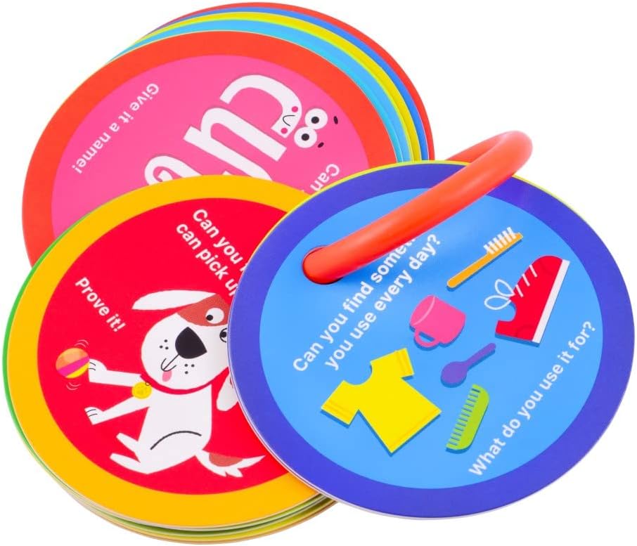 MOLLYBEE KIDS Toddler Scavenger Hunt Cards at Home, Toddler Activity, Ages 2, 3, Indoor Scavenger Hunt Game