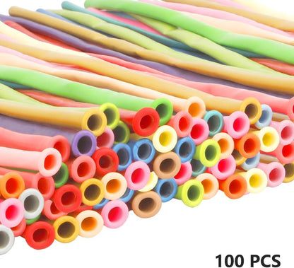 260 Balloons Clear 100 Pcs Long Balloons For Tying Balloon Arch Back To School Animal Balloon Clear 260 Globos Largos Para Hacer Figuras Birthday Valentines Party Decor
