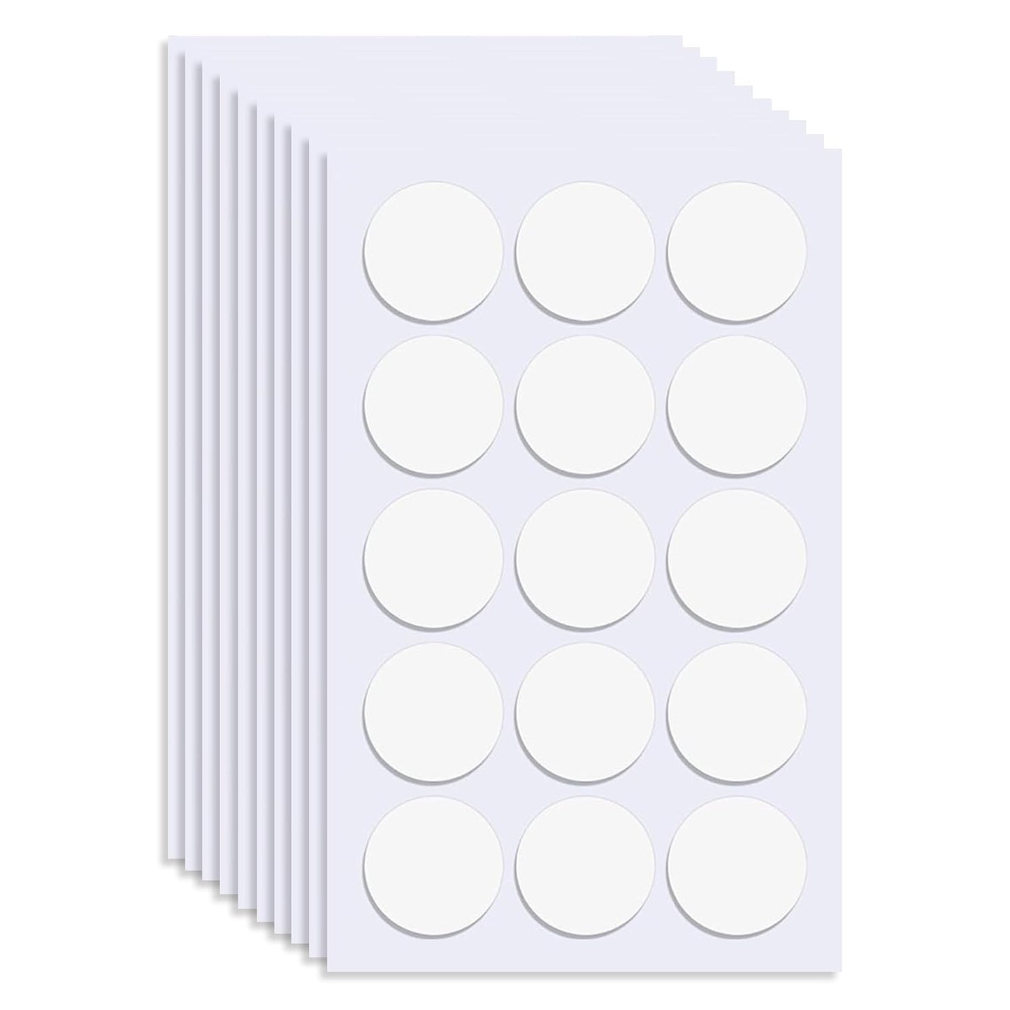 500 Pcs Double Sided Sticky Dots Clear Removable Adhesive Putty - Poster Putty, Sticky Tack, Sticky Dots for Wall Hanging, Balloons, Crafts, Festival Party Decorations (0.31" X 0.51")