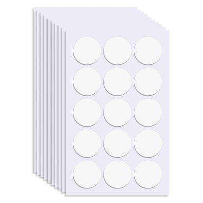 500 Pcs Double Sided Sticky Dots Clear Removable Adhesive Putty - Poster Putty, Sticky Tack, Sticky Dots for Wall Hanging, Balloons, Crafts, Festival Party Decorations (0.31" X 0.51")