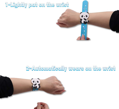 Cat Slap Bracelets for party- Silicone Wristbands Adjustable Party Favors, Classroom Prizes, Carnival Games - Birthday Gifts for Adults(6Pack)-LOCHSOEL