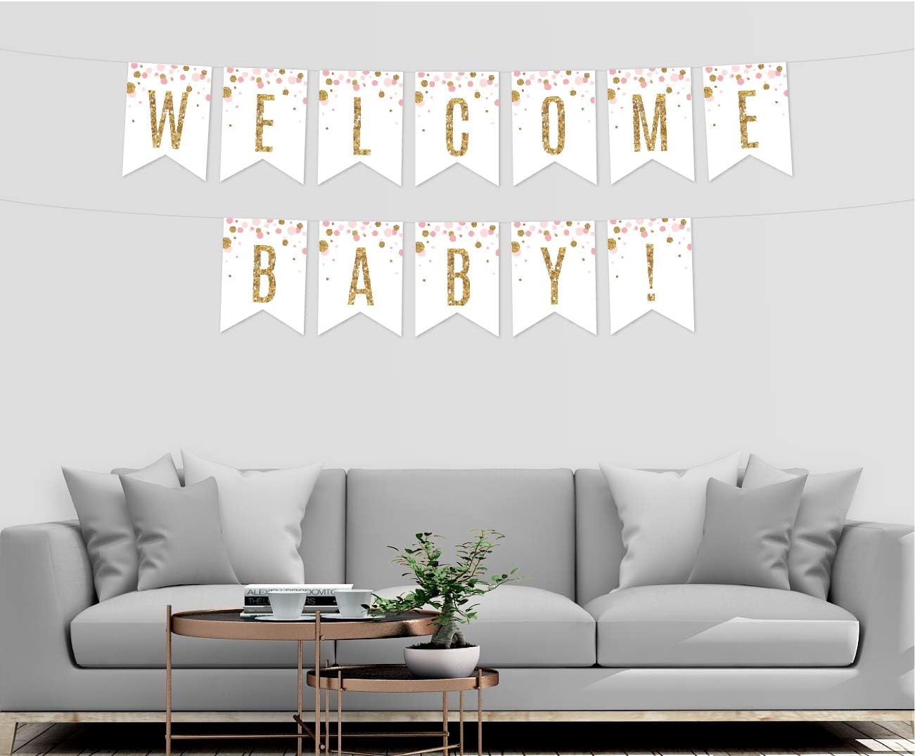 Andaz Press Blush Pink Gold Glitter Girl Baby Shower, Printable Table Tent Place Cards, 20-Pack, Seat Placement Cards Blank Place Cards For Table Settings Name Cards for Wedding, Graduation Food Cards - Colors A