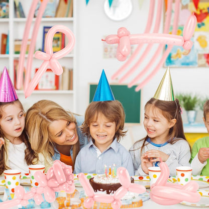 260 Balloons Clear 100 Pcs Long Balloons For Tying Balloon Arch Back To School Animal Balloon Clear 260 Globos Largos Para Hacer Figuras Birthday Valentines Party Decor
