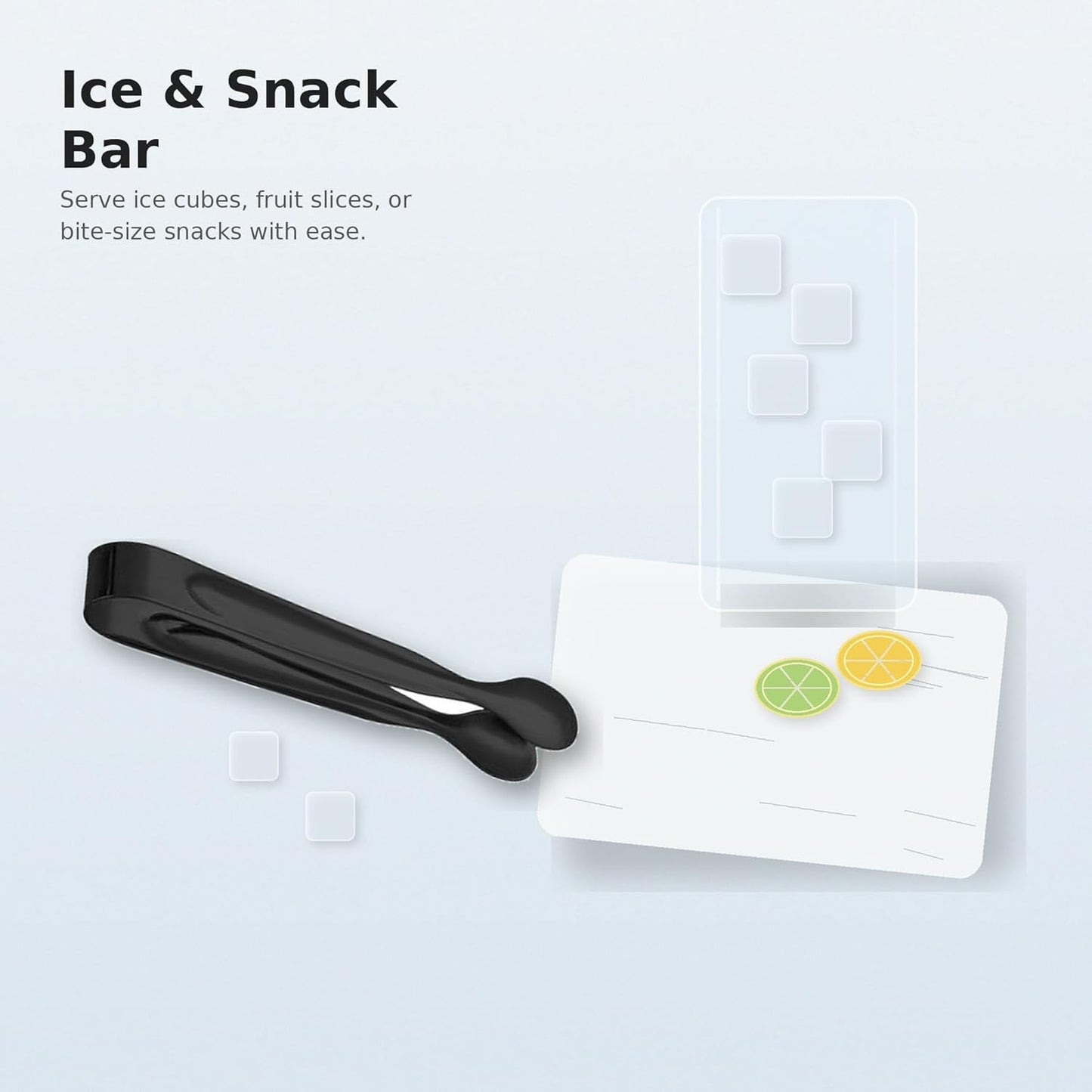 Small Serving Tongs,Ice Tongs,Sugar Tongs,Kitchen Tiny Tongs for Appetizers,12 PCS(6 Inch)