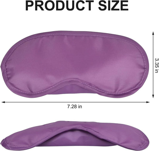 5 Pcs Sleep Mask, Eye Masks for Sleep, with Nose Pad and Elastic Strap for Blind Folds, for Adult Play, Travel Eye Mask, Sleeping, Team Building (Colorful, Medium(3.35x 7.28inch))