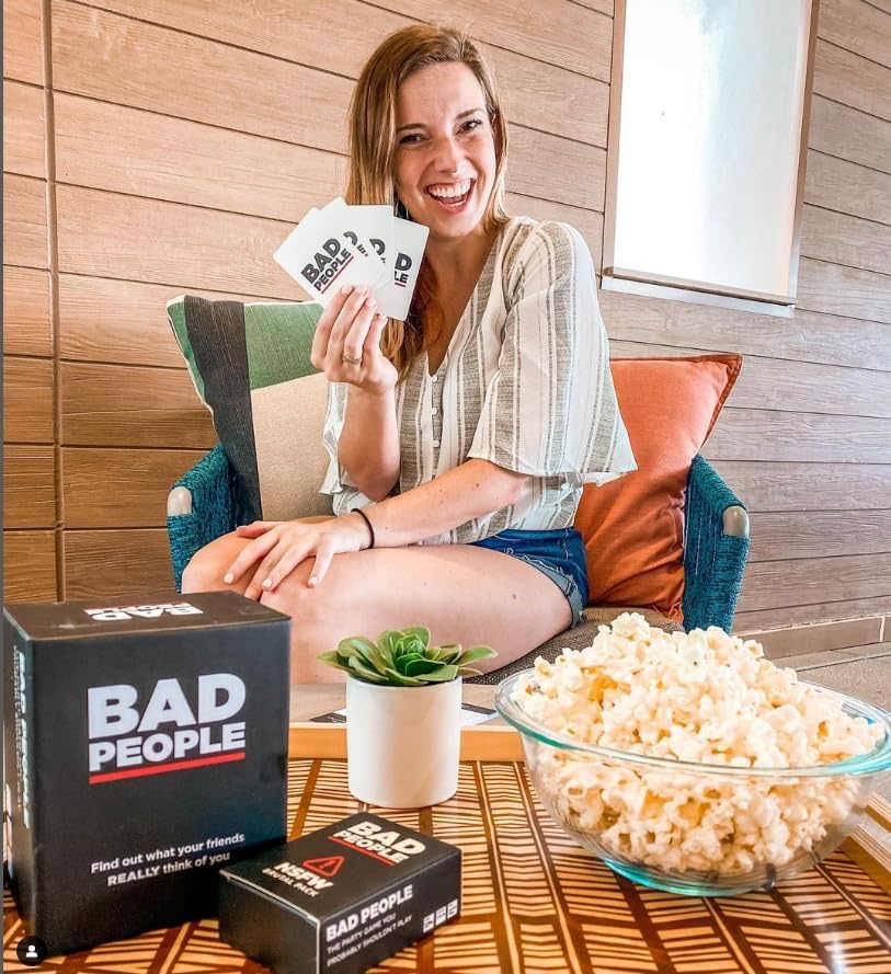 BAD PEOPLE Party Game + After Dark Set – Hilarious Adult Card Game for Friends & Game Night | Funny Conversation & Icebreaker Board Game for Parties, Pregames, Social Gatherings & Fun Gift Ideas