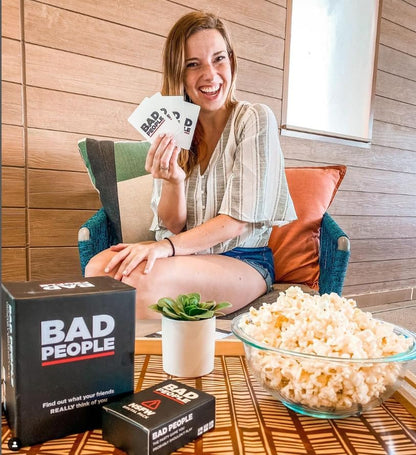 BAD PEOPLE Party Game + After Dark Set – Hilarious Adult Card Game for Friends & Game Night | Funny Conversation & Icebreaker Board Game for Parties, Pregames, Social Gatherings & Fun Gift Ideas