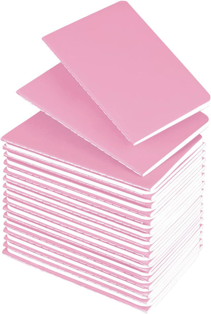 Lzerking Small Notebooks Bulk 3.5 x 5.5 Inches 36 Pack Mini Pocket Journal Notepads-Purple Cover for Kids, 30 Sheets/60 Pages, Available as Party Favors or Holiday Gifts