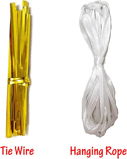 30pcs Paper Tassels Garland Banner Tissue Paper Tassel DIY Hanging Paper Decorations Party Tassel Garland Decor Baby Shower Nursery Wedding Festival Baby Shower Decoration(30, White)
