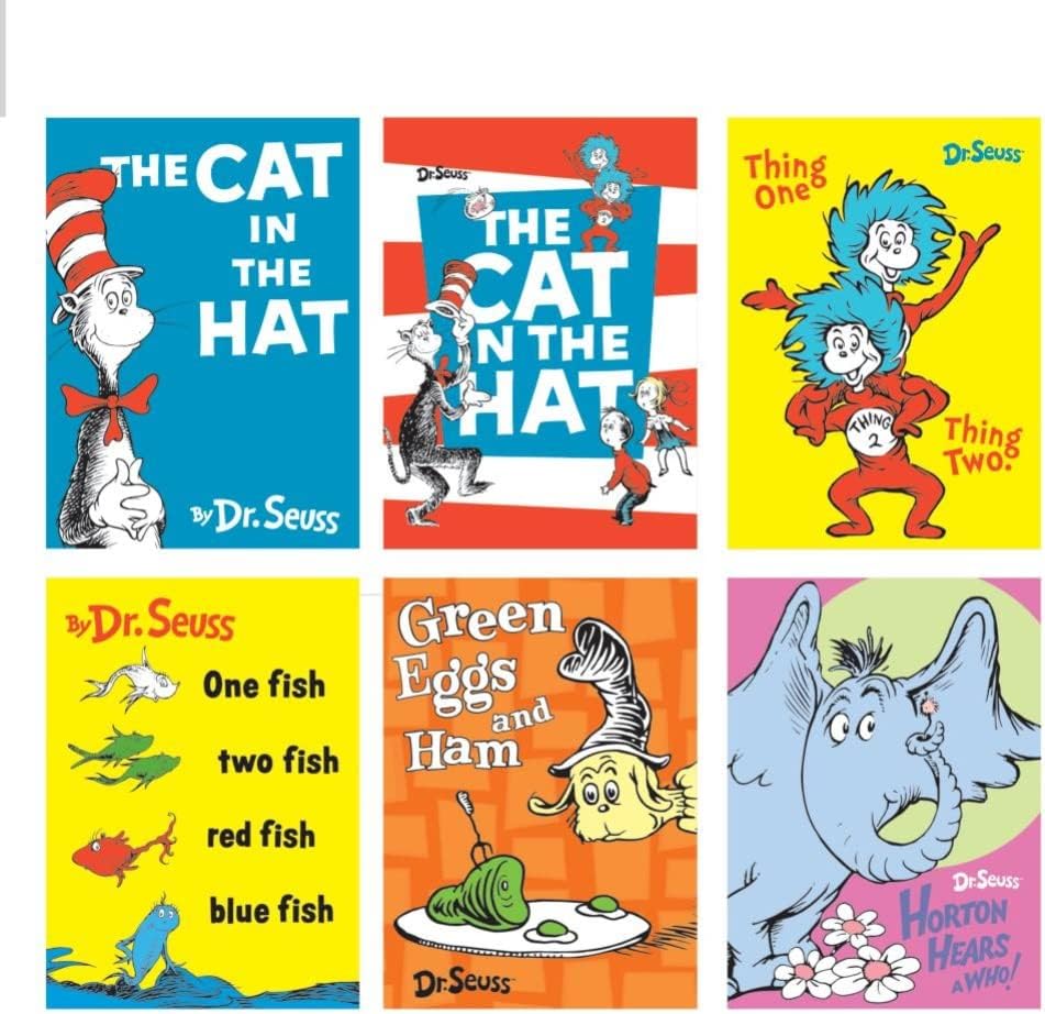 Raymond Geddes Dr Seuss Mini Memo Pad (Pack of 48)