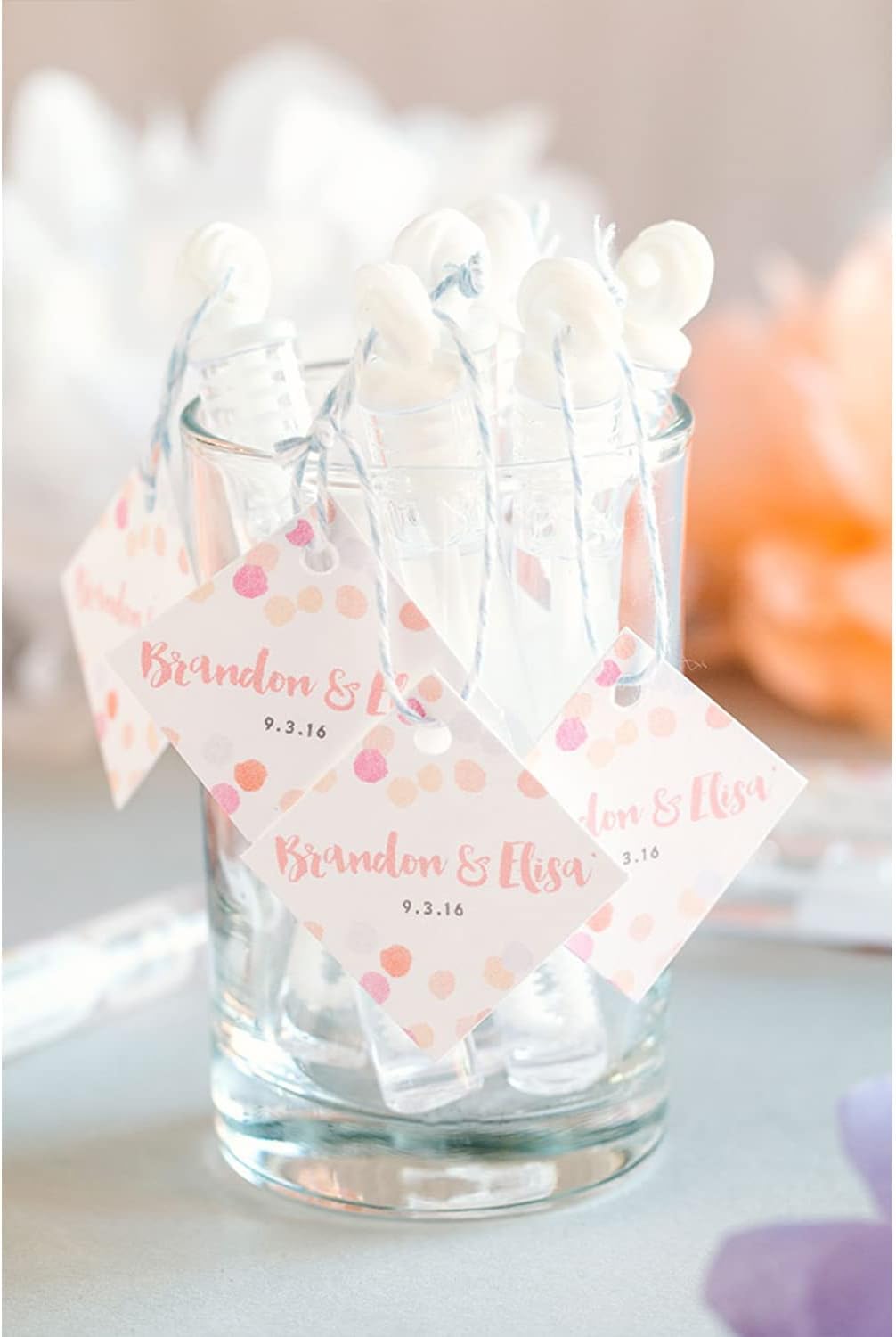 200 Pack Mini Bubble Wands, White Bubble Stick Toy Bulk for Wedding Supplies, Anniversaries, Valentine's Day Gift, Celebrations, Wedding Send Off, Party Favor for Couple, Guests, Kid, Boy and Girl