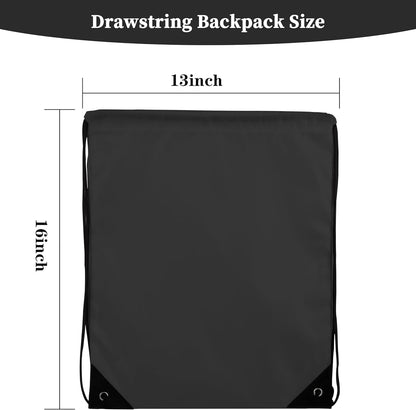 20 Colors Drawstring Backpack Bags Sack Pack Cinch Tote Sport Storage Polyester Bag for Gym Traveling
