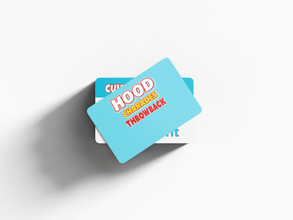 Black Owned Hood Charades Card Games for People Its A Thing Game! Urban Night Trivia Adults But Culture. If You Love The Kulture