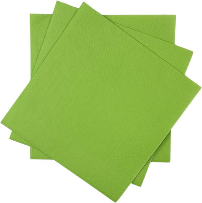 24 colors Cocktail Napkins 5 * 5inch disposable Beverage Napkin paper for Cocktail, Wedding, Dinner，Brithday Party Dessert Wine Paper Napkins（ 120 Count）
