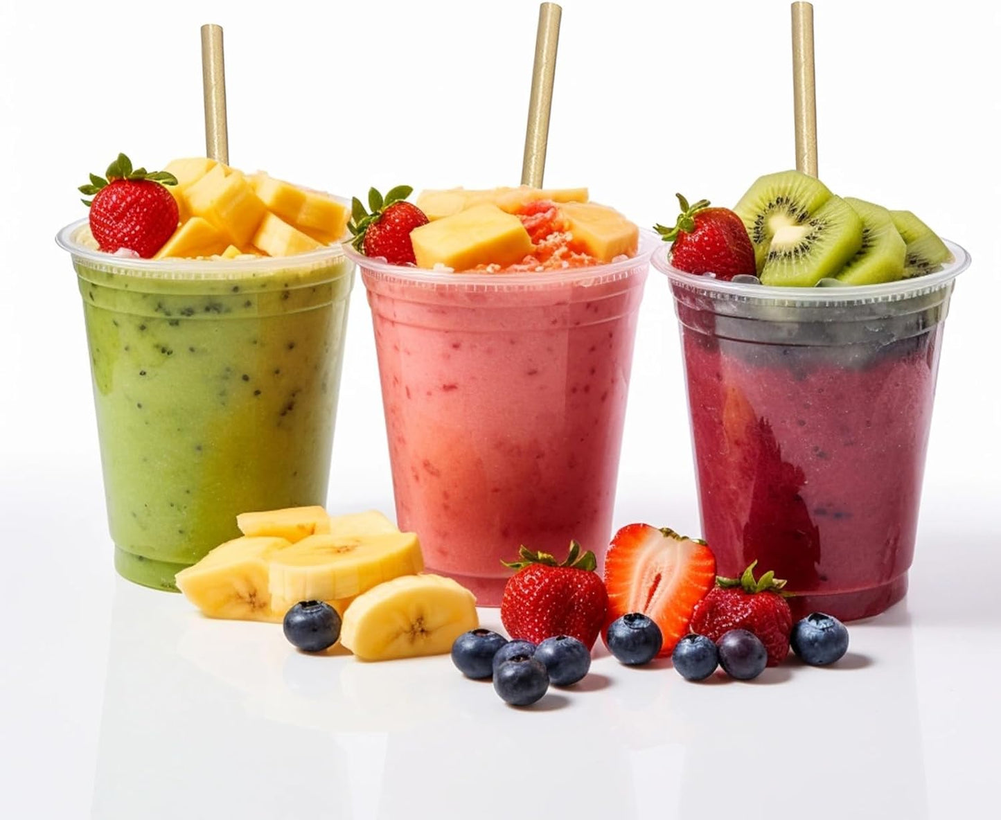 GDMINLO 100 Pack Kraft Paper Straws Biodegradable co-Friendly Drinking Bulk for Party Supplies, Bridal/Baby Shower, Birthday, Mixed Drinks, Weddings, Restaurant, Food Service