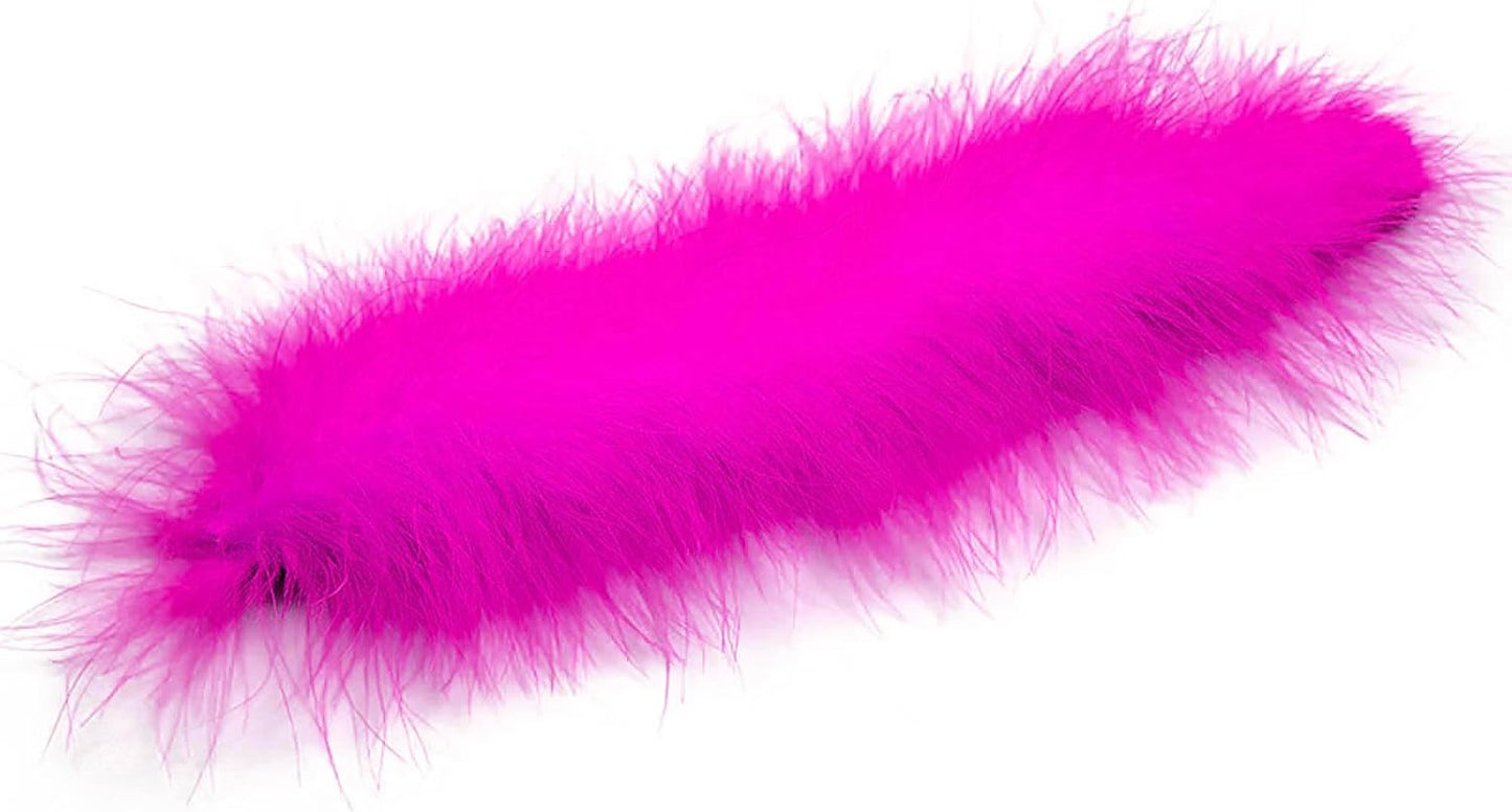 2Pcs Feather Wristbands, 9.65inch Soft Feather Wrist Slap Bracelet Cuffs, Snap Ring, Circle Slap Wrist Decoration Cuffs for Party Decoration