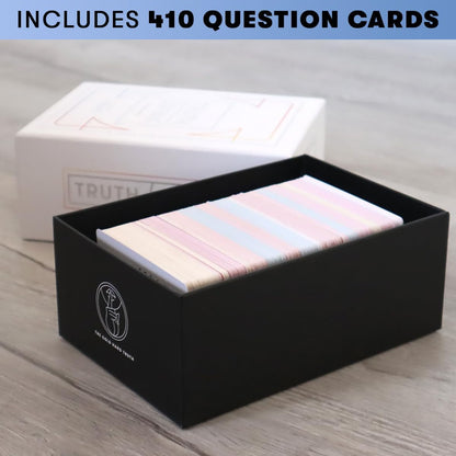 Truth or Drink Party Game by Cut I As Seen on TikTok, YouTube, and Snapchat | 410 Hilarious Questions | Ages 21+ | 2+ Players I Fun Games for Adults