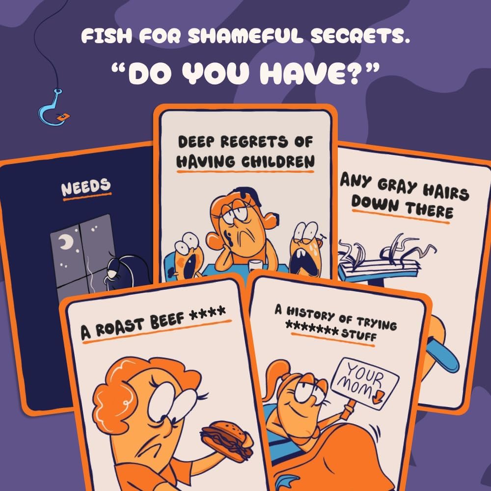 Go F Yourself! – The Grown Up Go Fish Card Game You've Always Wanted | Hilarious Party Game for Grown Ups, 2+ Players | 52 Cards, 13 Unique Pairs Edition