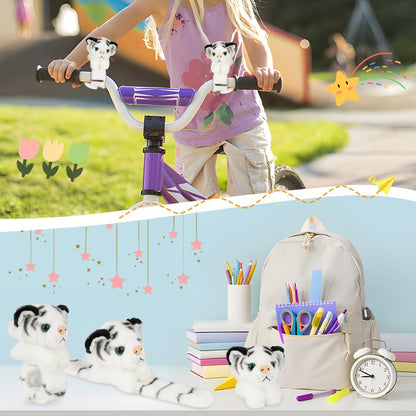 jarbins Animal Slap Bracelets Tiger Plush Kids Pretend Play Bracelets Bulk Toys Wristband for Children Birthday Party Favors