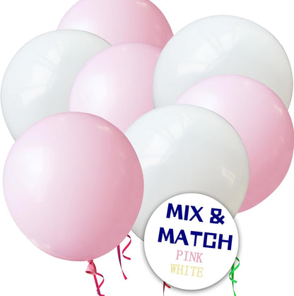 110pcs Black Balloon 12 inch, Black Latex Balloons for Birthday Party Baby Shower Wedding(with 2 Ribbons). - Colors A