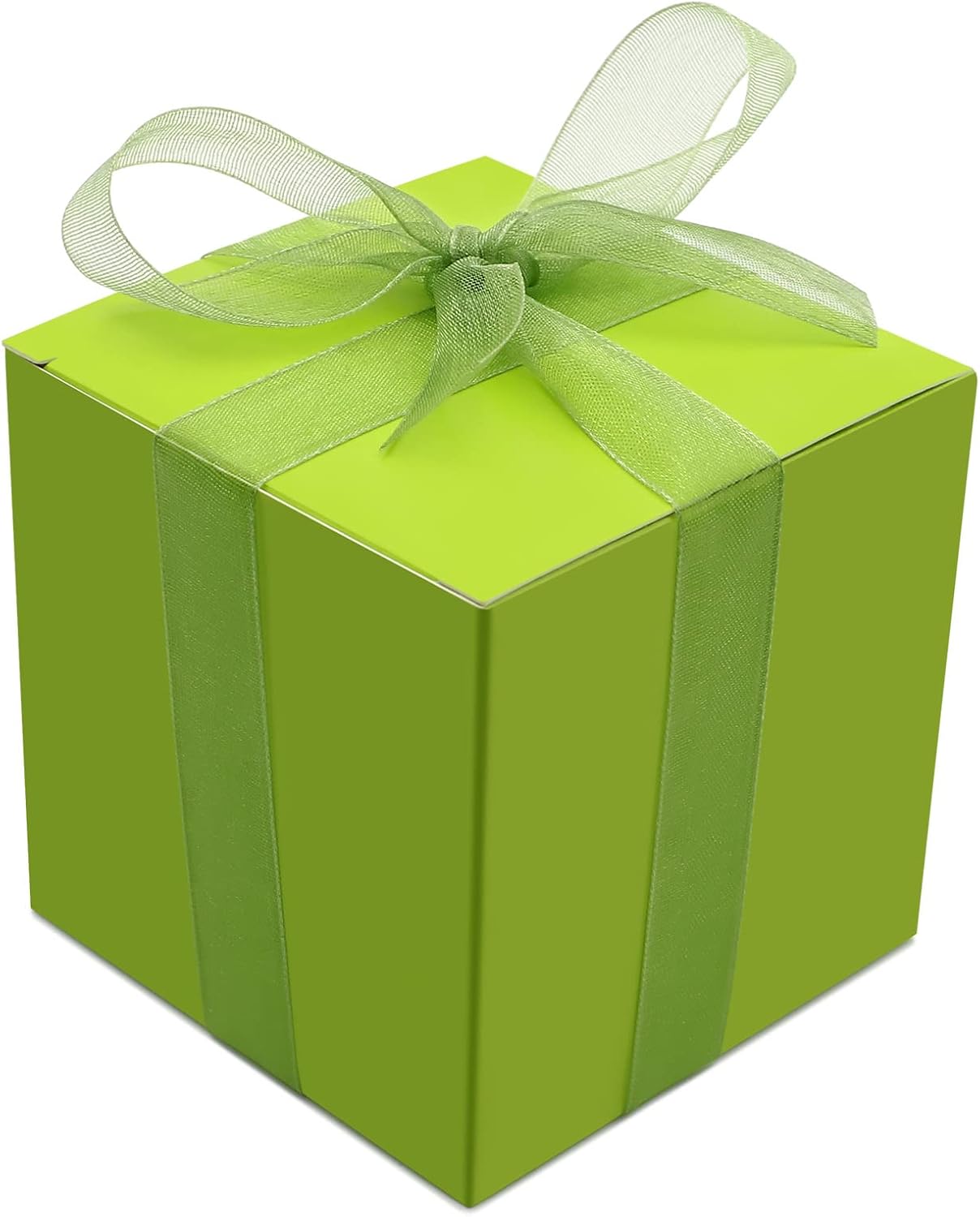 Oletx 24 Pcs Colorful Paper Gift Boxes, Small Candy Boxes Bulk, 3x3x3 inch Gift Box with Lids, Goodie Treat Boxes for Party Favors, Birthday Gifts, Wedding Gifts