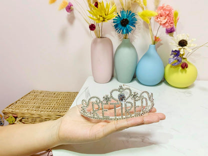 JETKONG Retirement Party Decorations Retired Tiara/Crown, Retired Sash for Women Retirement Gifts, Retirement Party Supplies, Gifts, Favors (Rose Gold)