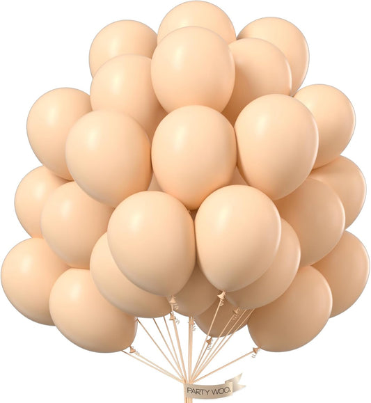 PartyWoo Metallic Silver Balloons, 50 pcs 12 Inch Silver Metallic Balloons, Silver Balloons for Balloon Garland or Arch as Wedding Decorations, Birthday Decorations, Party Decorations, Silver-G102 - Colors A
