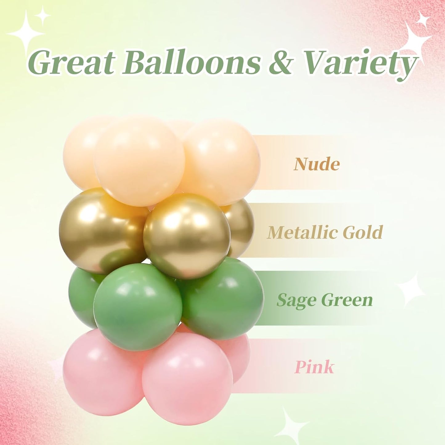 Light Pink and White Balloons, 60pcs 12inch Pearl Light Baby Pink Confetti White Balloons for Wedding Bridal Shower Baby Shower Pink Birthday Decorations