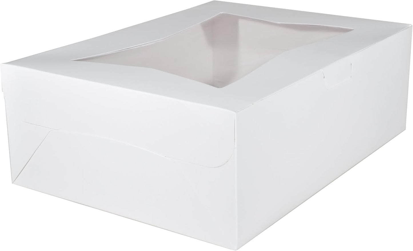 Southern Champion Tray 1029 Premium Clay Coated Kraft Paperboard White Non-Window Sheet Cake and Utility Box, 19" Length x 14" Width x 4" Height, 1/2 Sheet (Case of 50)