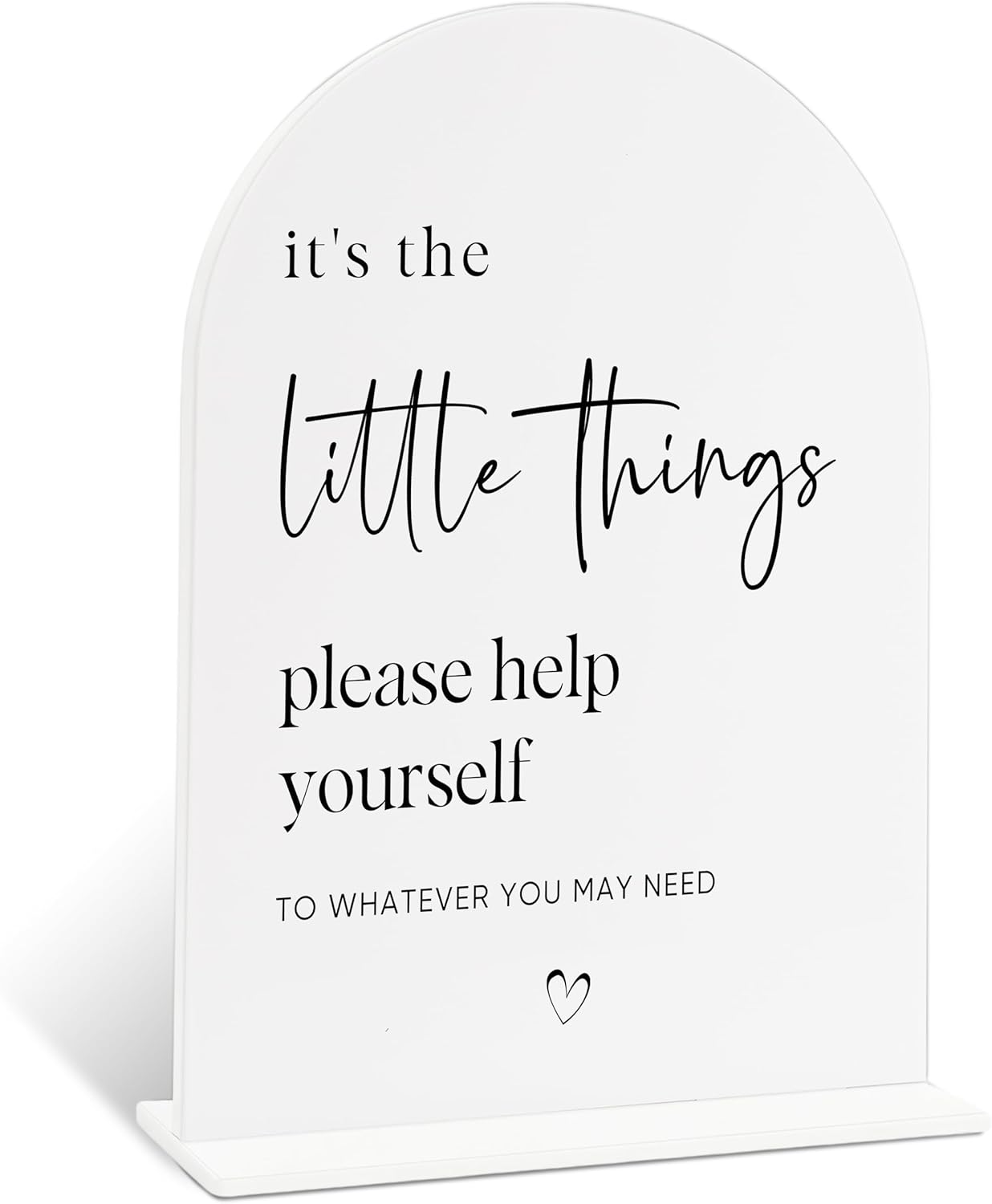 Sign Our Bible Wedding Sign, White Acrylic Wedding Guest Book Sign, Bridal Shower Decor, Elegant Arch Acrylic Table Top Signs for Reception Marriage Engagement Party Decorations