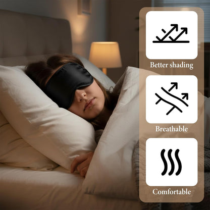10 Pack Sleep Mask Eye Mask Blindfold, Soft Sleeping Masks with Nose Pad and Adjustable Strap, Comfortable Light Blocking Eye Covers for Sleeping, Travel, Party Games, Adults, Kids, Men Women