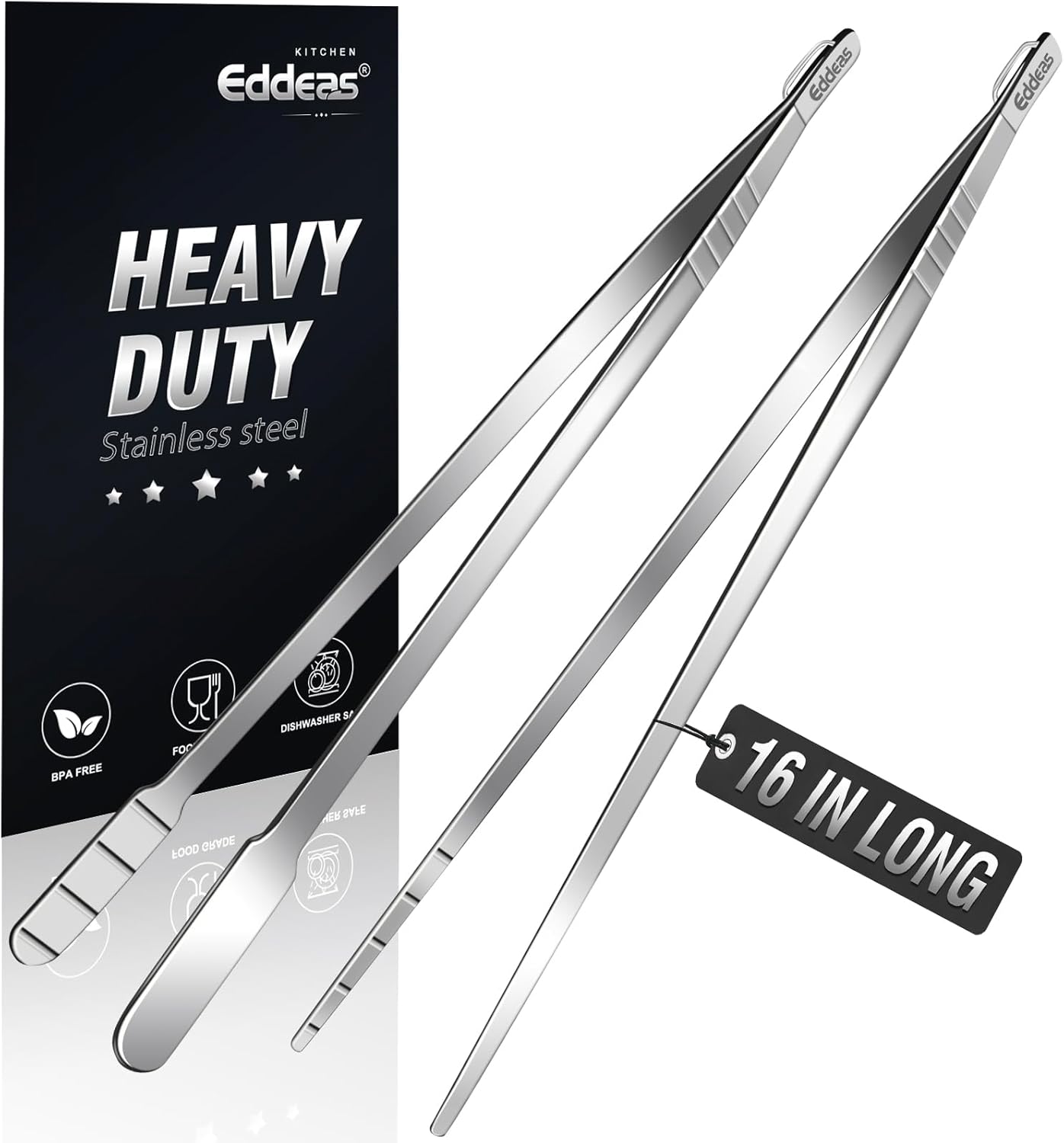 EDDEAS 12 PCS Small Serving Tongs, 4.3" Mini Gold Tongs, Gold Kitchen Tongs for Serving Food, Coffee Bar, Tea Party, Desserts Party and Ice Bucket