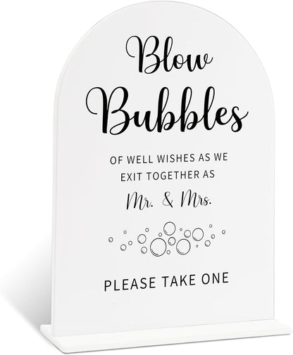 Sign Our Bible Wedding Sign, White Acrylic Wedding Guest Book Sign, Bridal Shower Decor, Elegant Arch Acrylic Table Top Signs for Reception Marriage Engagement Party Decorations