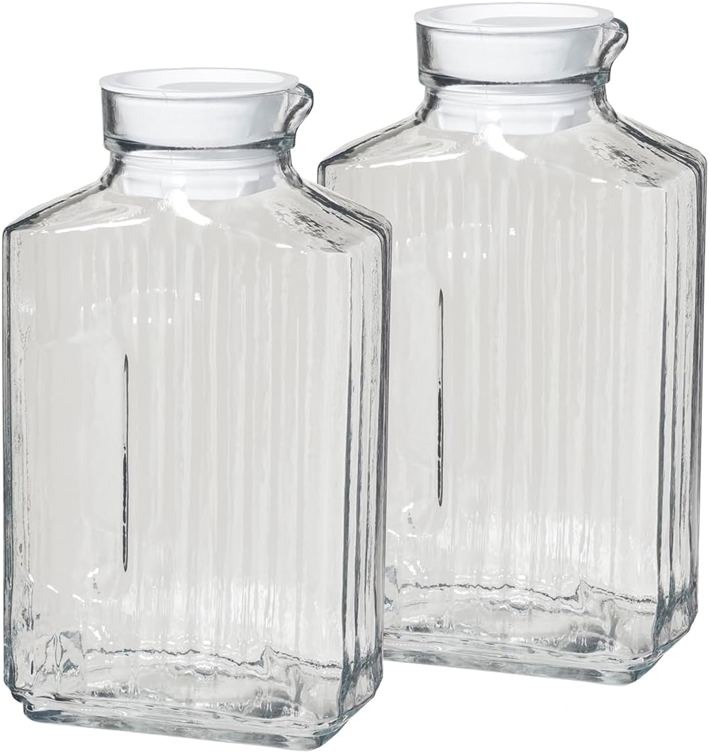 Anchor Hocking Heritage Hill Glass Drink Dispenser, 2 Gallon