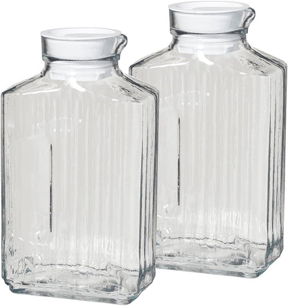 Anchor Hocking Heritage Hill Glass Drink Dispenser, 2 Gallon